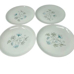 Taylor, Smith & Taylor Ever Yours Summertime Dessert Pie Plates 7”Vintage